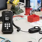 fotometer / lichtmeter in gebruik