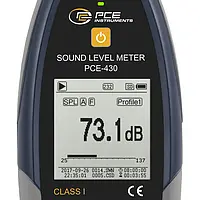 Geluidsmeter Display