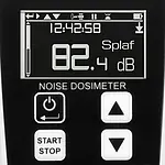 Display geluidsniveaumeter 