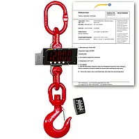 Hangweegschaal digitaal PCE-CSI 12-ICA incl. ISO-kalibratiecertificaat