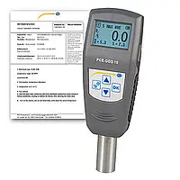 Hardheidsmeter PCE-DDD 10-ICA (Shore D) incl. ISO-kalibratiecertificaat 