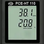 2-kanalige HVAC meter PCE-HT110 scherm