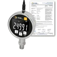 HVAC meter PCE-PG 25-ICA incl. ISO-kalibratiecertificaat 
