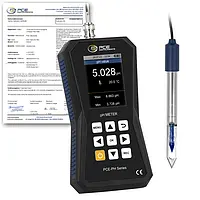 Hygiëne-/ Meetapparatuur voor de horeca PCE-PH 228M-ICA incl. ISO-kalibratiecertificaat 