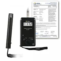 Hygrometer PCE-WM1-ICA incl. ISO-kalibratiecertificaat 