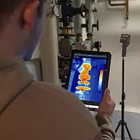 Infrarood thermometer Toepassingsfoto