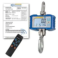 Krachtmeter PCE-CS 1000N-ICA incl. ISO-kalibratiecertificaat 