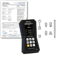 Krachtmeter PCE-DFG 200 X-ICA incl. ISO-kalibratiecertificaat 