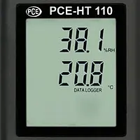 Luchtvochtigheidsmeter Vooraanzicht