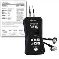 materiaaldiktemeter PCE-TG 150-ICA incl. ISO-kalibratiecertificaat 