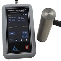 Oppervlakte tester Display