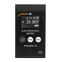 Voorkant radioactiviteitsmeter 