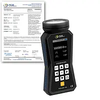 Tachometer PCE-LES 108-ICA incl. ISO-kalibratiecertificaat 
