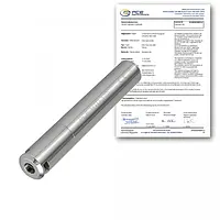 Thermometer PCE-HTD 125-ICA incl. ISO-kalibratiecertificaat 