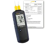 Thermometer PCE-T312N-ICA incl. ISO-kalibratiecertificaat 