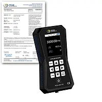 Toerentalmeter PCE-LES 103-ICA incl. ISO-kalibratiecertificaat