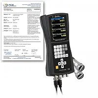 Trillingsmeter PCE-VM 400B-ICA incl. ISO-kalibratiecertificaat 
