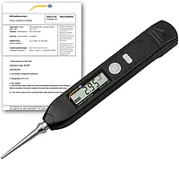 Trillingsmeter PCE-VT 1100S-ICA incl. ISO-kalibratiecertificaat 