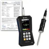 Trillingsmeter PCE-VT 3700S-ICA incl. ISO-kalibratiecertificaat 