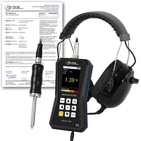 Trillingsmeter PCE-VT 3750S-ICA incl. ISO-kalibratiecertificaat  