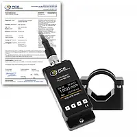 Ultrasone flowmeter PCE-UFM 25-ICA incl. ISO-kalibratiecertificaat 