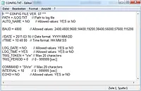 USB Datalogger configuratie data