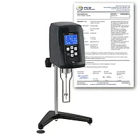 Viscositeitsmeter PCE-RVI 2-ICA incl. ISO-kalibratiecertificaat 