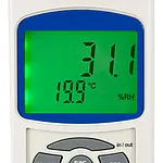 Display van de klimaatmeter PCE-WB 20SD