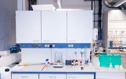 Carbon dioxide measurement in an laboratory.