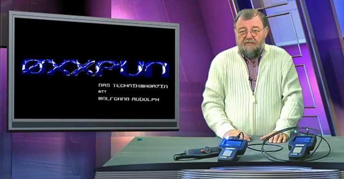 Videoscope video of Wolfgang Rudolph.