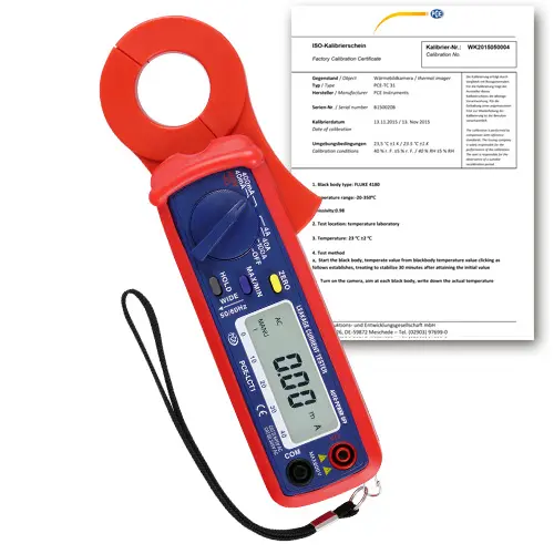 Clamp on Tester PCELCT 1ICA incl. ISO Calibration Certificate PCE