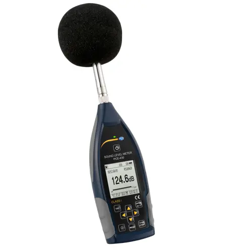Class 1 Sound Level Meter with Certificate PCE430 PCE Instruments