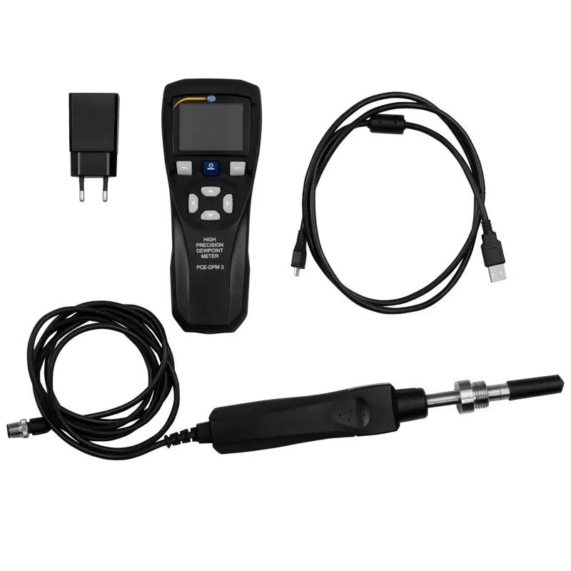 Temperature Humidity Dew Point Meter Tester Data Logger 16K Memory USB 8808 