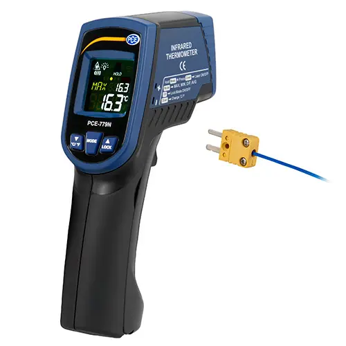 Digital shop thermometer measurement