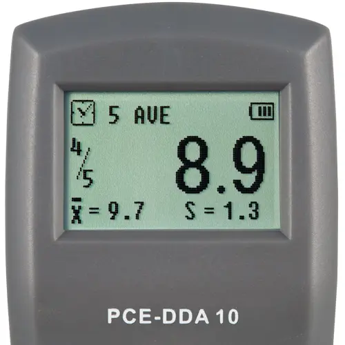 rubber and elastomers PCE Instruments Durometer PCE-DD-A to measure Shore A hardness in soft gums