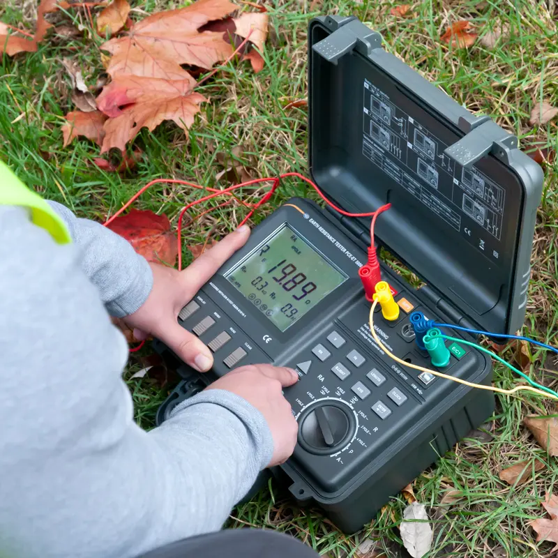 Earth Tester / Earth Resistance Meter PCEET 5000 PCE Instruments