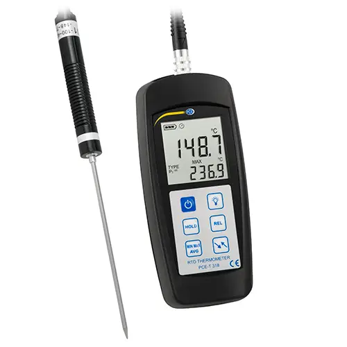 PCE Instruments PCE-T 318 Food Thermometer, -100 to 300 Degree C