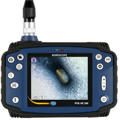 Inspection Camera PCE-VE 900N4 1.2 m / 4-way-head / Ø 2 mm