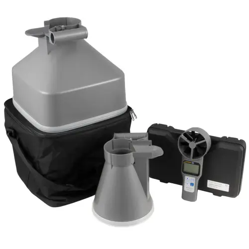 Multifunction Air Flow Meter with Capture Hoods PCEVA 20SET PCE Instruments