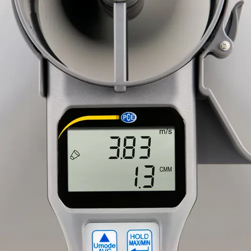 Digital Air Flow with Humidity Tester