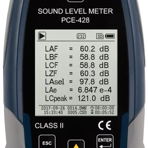 Detachable Probe Sound Meter - AFC International