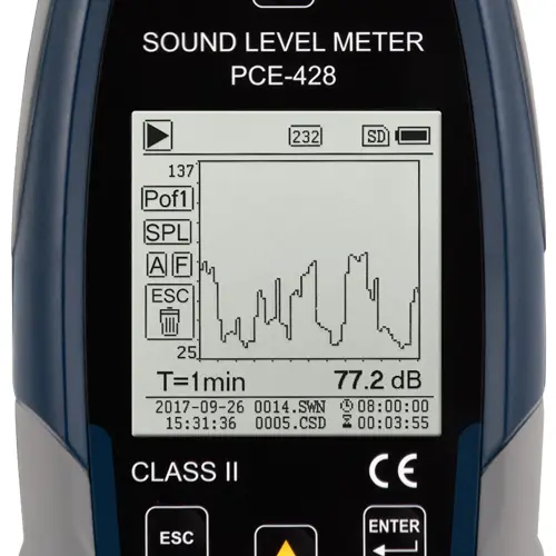 Outdoor Decibel Meter PCE428EKIT PCE Instruments
