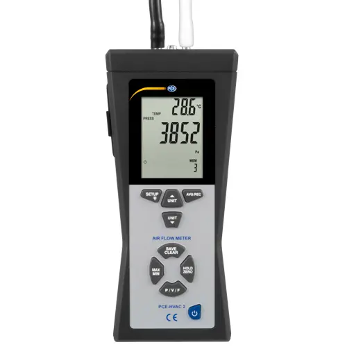 Pitot Tube Anemometer PCEHVAC 2 PCE Instruments