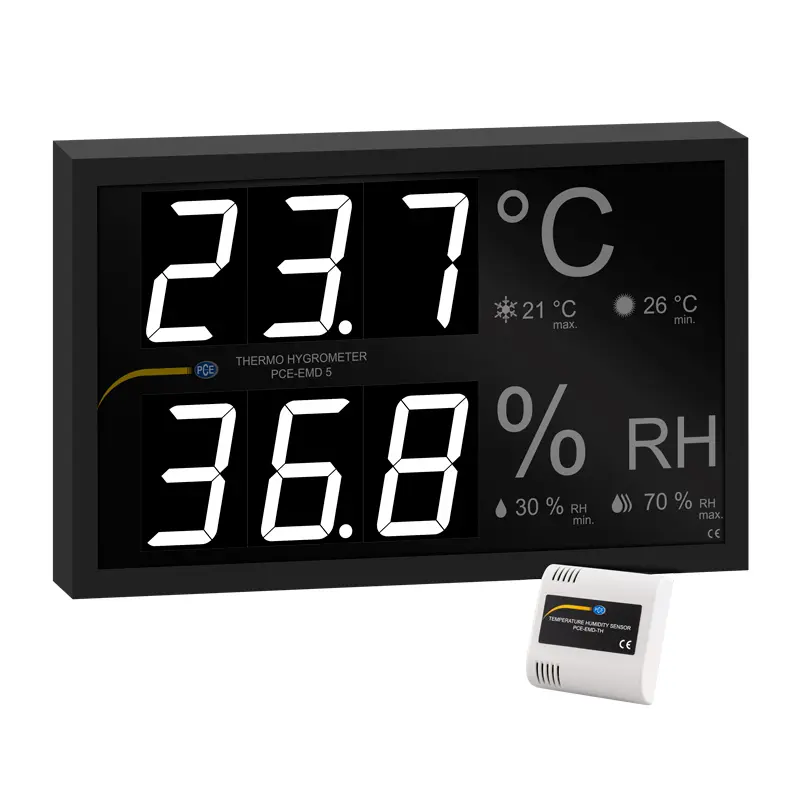 Digital Humidity and Temperature Meter Psychrometer Thermo