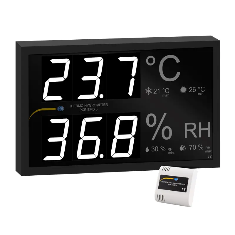 PCE Instruments Hygrometer 0.0 - 99.9% RH PCE-EMD 5