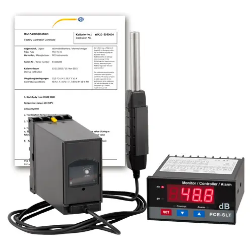 Sound Level Meter SLTICA incl. ISO Calibration Certificate PCE