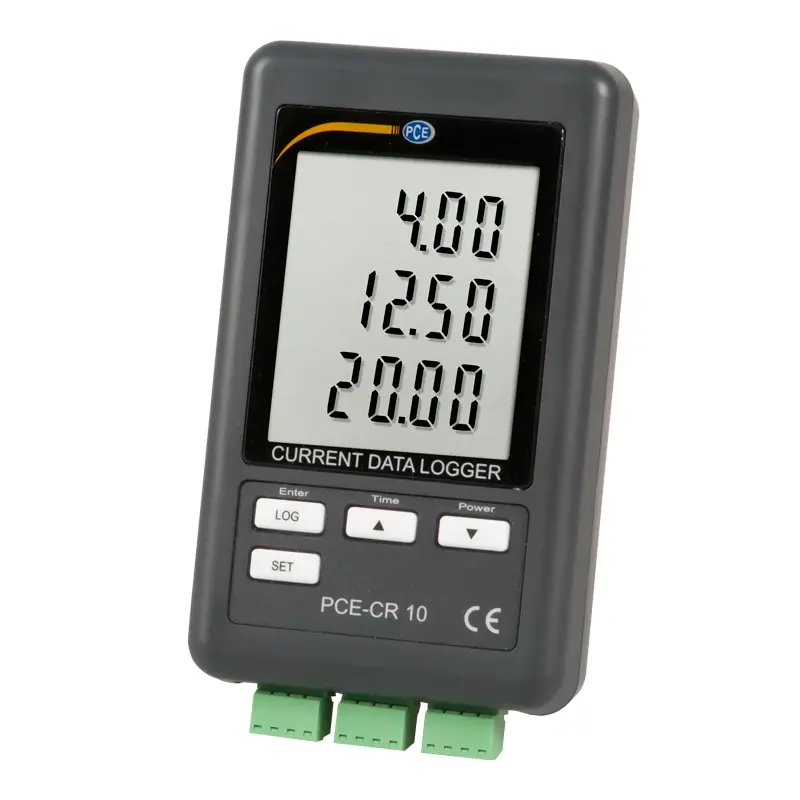 ThreeChannel Current Data Logger PCECR 10 PCE Instruments