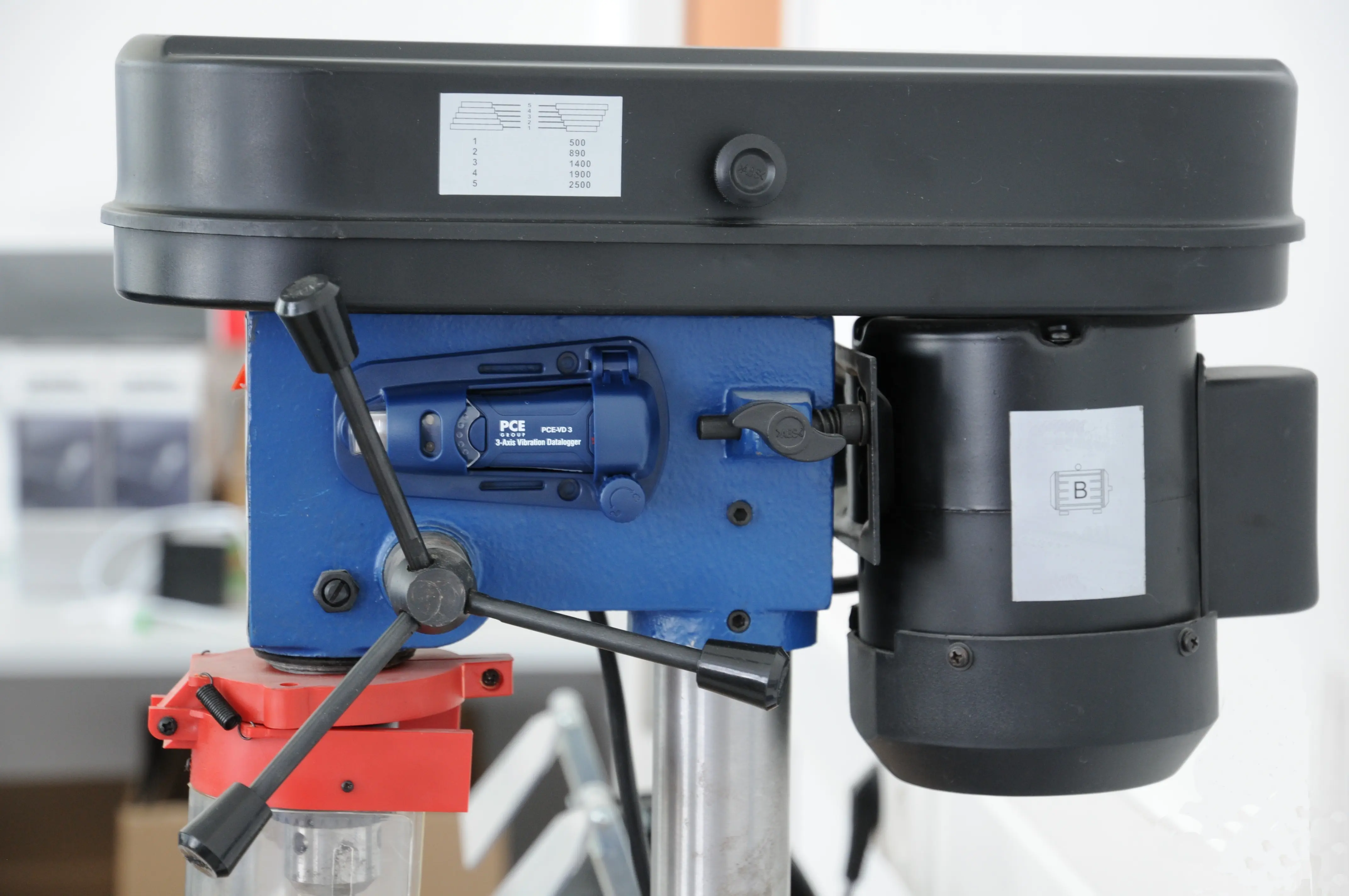 Vibration Data Logger PCE VD 3 PCE Instruments