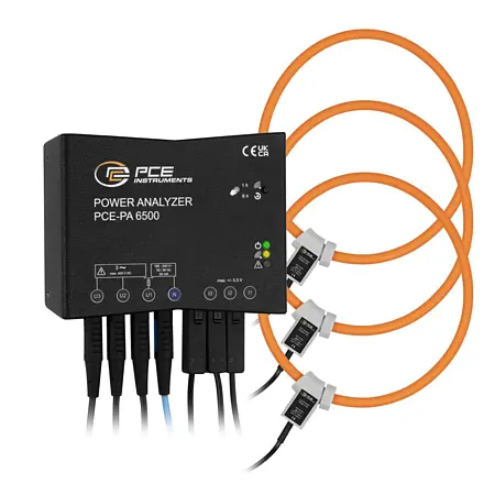 Three Phase Power Meter / 3-Phase Power Analyzer PCE-PA 6500 F150