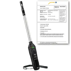 Air Velocity Meter PCE-HWA 20BT-ICA incl. ISO Calibration Certificate